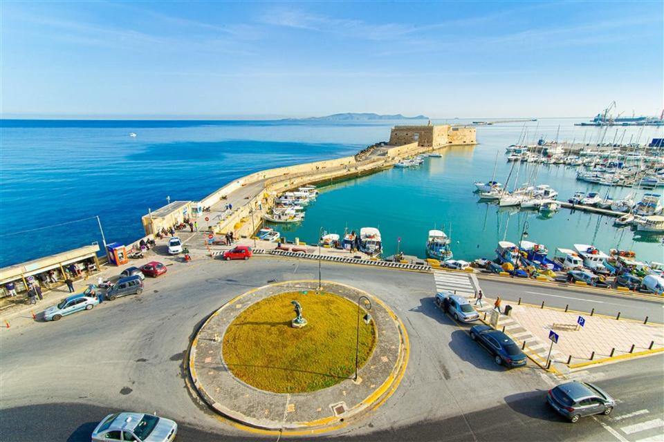 Casa Al Mare Sea View Heraklion City Center Kültér fotó