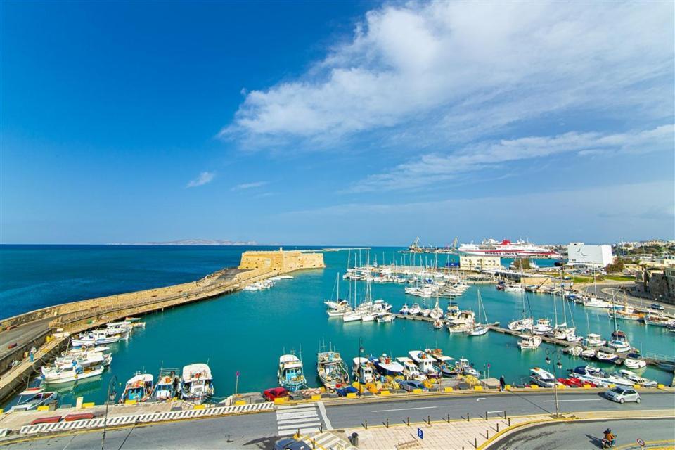 Casa Al Mare Sea View Heraklion City Center Kültér fotó